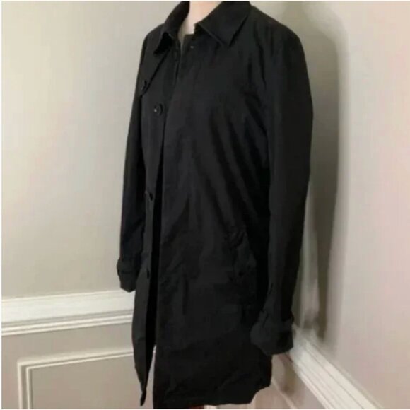 Marcs Black Trench Coat Size XS - Picture 4 of 8